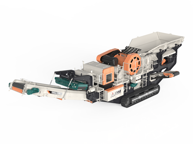 履帶移動式碎石機(jī)械